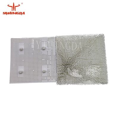 Bristle Block Nylon White Color & Black Plasic Brush For Bullmer 100 x 100 x 40mm