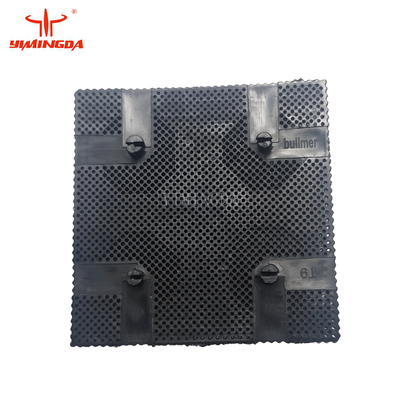 ブルマー 060548 70144014用 100×100mm ナイロン製黒毛プラスチックブラシ スペアパーツ